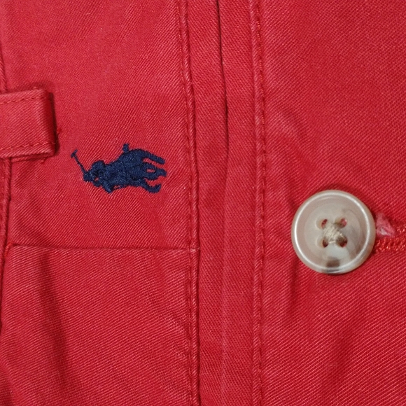 Polo Ralph Lauren Boys Red Pants Size 4 - Picture 3 of 7